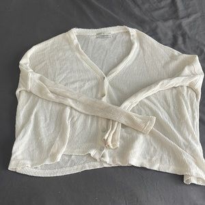 White urban outfitters long sleeve top